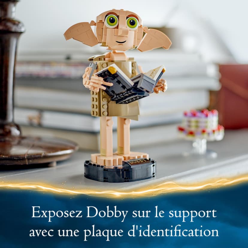 LEGO Harry Potter Dobby l’Elfe de Maison, Jouet Figurine et Accessoire de Décoration, Collection de Personnages, Cadeau pour Filles et Garçon Dès 8 Ans - 76421 - 6