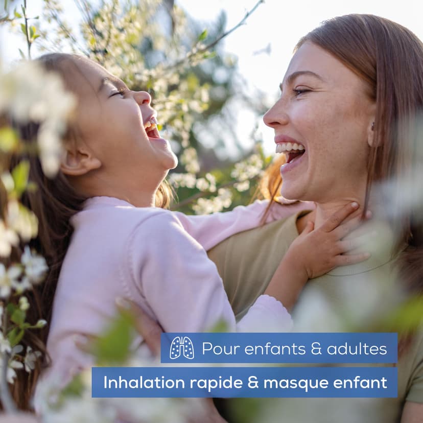 Beurer IH 18 Nébuliseur pour rhumes et maladies respiratoires telles que l'asthme et la BPCO, pour la nébulisation de médicaments, nébuliseur pour adultes et enfants, design en blanc, compact - 4