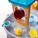 Step2 Water Table Rain Showers Splash Tub in grey/brown with 10 -pieces accessory set | Water Play, Activity Table | For the garden - 5
