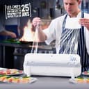 WRAPMASTER Recharge Film Alimentaire 45cm x 300m pour Distributeur Wrapmaster 4500 et DUO – 3 Rouleaux de Film Étirable PVC Contact Alimentaire – Utilisable au Micro-ondes Réfrigérateur Congélateur - 2
