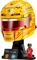 LEGO Editions Scuderia Ferrari HP Lewis Hamilton Helmet - F1 Merchandise - Display Model Kit w/Collectible Minifigure - Gift for 14+ Year Old Boys & Adult Motorsport Fans - 43022 - 4