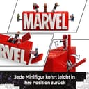 LEGO Marvel: MARVEL Logo & Minifigures - Super-Hero Building Toy with 5 Characters incl. Iron Man, Thor, Black Widow & Hulk - Avengers Gift for 12+ Year Old Boys, Girls & Teens 76313 - 5