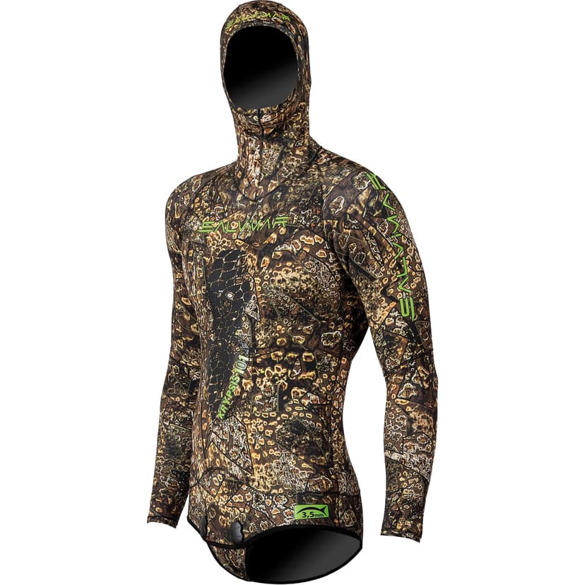 Salvimar Krypsis 101, Men's Wetsuit, Camouflage Brown, XL - 1
