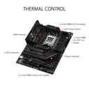 ASUS ROG STRIX B650E-F Gaming Wifi - Carte mère AMD Ryzen AM5 ATX (12 plus 2 phases d'alimentation, DDR5, 3 x M.2, PCIe 5.0, WiFi 6E, 2.5G LAN, USB 3.2 Gen 2x2 Type-C port, Aura Sync RGB) - 3