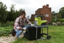 RYOBI - Bio shredder 220 V, 3000 W with wheels – Maximum branch diameter 45 mm, Rotation Inversion, Overload Protection, Manifold Tray 200 kg/h – 55 L, Push Button – RSH3045U - 6