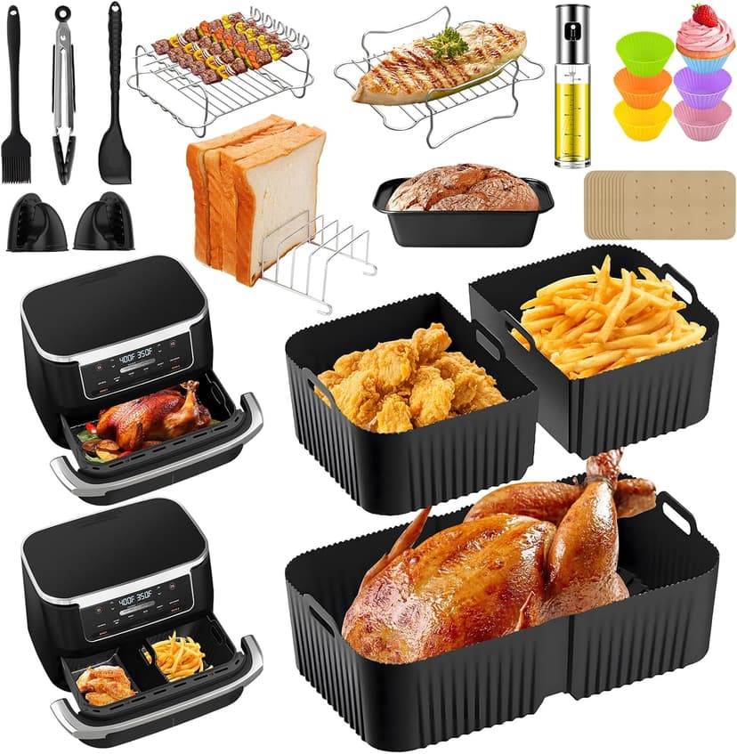 Moule Silicone Air Fryer pour Ninja Foodi FlexDrawer 10.4… - 1