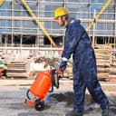 VEVOR Mobile Sandblasting Machine 18.92L Sandblasting System 96" Work Hose Sand Blaster 60-110PSI Working Pressure Ideal for Removing Rust, Paint, Stains and Polishing Large Areas - 8