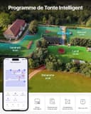 ANTHBOT Robot Tondeuse M5, 500-700㎡，150㎡/h, NetRTK + 4G, Cartographie Automatique, Double Vision IA, Gestion Multi-Zones, APP Control, 3-7CM Réglage de la Hauteur de Coupe - 3