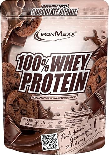 IronMaxx 100% Whey Protein Pulver 500g - Vanille | Cremig…