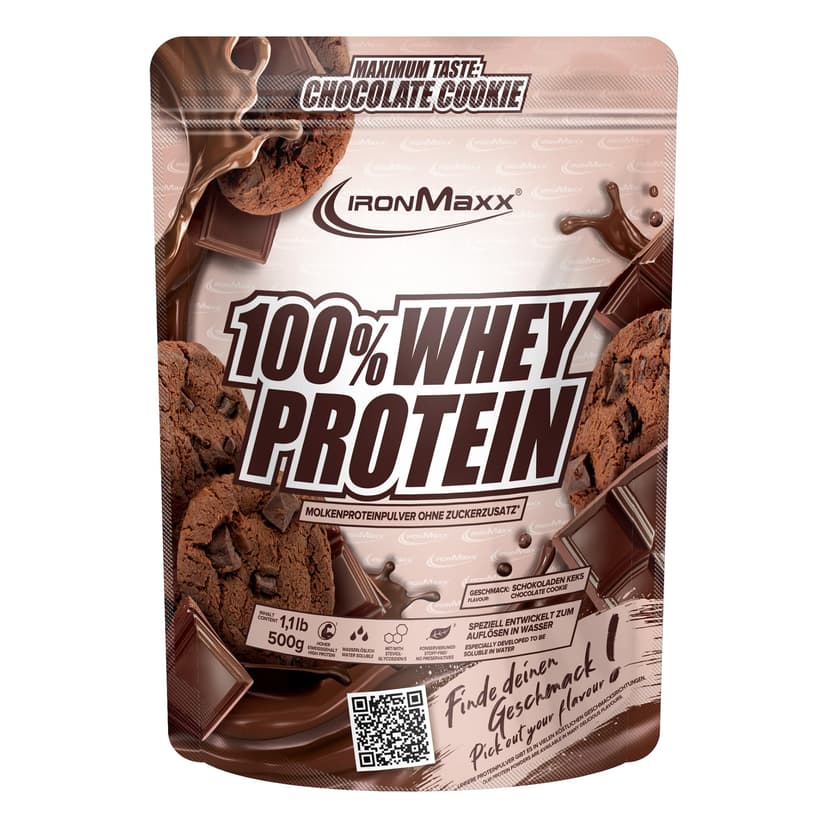 IronMaxx 100% Whey Protein Pulver 500g - Vanille | Cremig… - 1