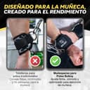 Gym Ankle Brace for Wrist and Ankle Thin - Gym Wrist for Pulley - Handles Pulleys Gym - Shoulder Exercises with Pulley Gym - Padded Interior - 2 Knuckles - 5