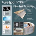 Intex Pure Spa Sahara 6 Places 28428EX Beige - 6