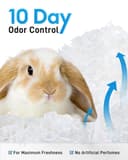 BUCATSTATE Litières pour Hamsters 70L, Super Absorbante & 99,9% sans Petit Animal Papier Poussière pour Souris, Rats, Rongeurs, Cochon d'Inde, Chinchilla - 3