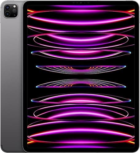 2022 Apple iPad Pro (12.9-inch, Wi-Fi + Cellular, 128GB) - Space Gray (Renewed)