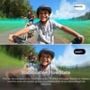 Insta360 GO 3S 64GB Arctic White - 4K Tiny Portable Vlogging Camera, Hands-Free POVs, Mount Anywhere, Stabilization, 140 Min Battery Life, 10m Waterproof, AI Editing, For Vlog, Travel, Outdoor - 5