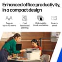 HP Laserjet Pro MFP 4102dw Laser Printer | Black and White | Printer for Small Medium Business | Print, Copy, Scan, ADF | 2-Sided Printing | Dual-Band Wi-Fi, Ethernet - 3