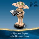 LEGO Harry Potter Dobby the House-Elf Building Toy Set, Movable Wizarding World Character Figure, Kids' Bedroom Decoration, Gift for 8 Plus Year Old Girls, Boys, Teens and Fans 76421 - 3