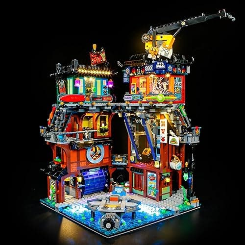 LIGHTAILING Jeu de Lumières pour Lego-71837 Ateliers Ninj…
