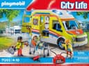 Playmobil 71202 City Life Ambulance with Lights and Sound, toy playset suitable for ages 4+ - 5