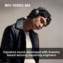 SONY WH-1000XM6 Flagship Noise Cancelling Over-Ear Wireless Bluetooth Headphones, Signature Hi-Res Sound, Comfort, Foldable Design, Durable Case, 30 HR Battery NC On, iOS & Android – Midnight Blue - 5
