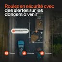 OOONO Co-Driver NO2 – Détecteur de radars avec alertes de radars de Section, de Vitesse et Dangers de la Route – sans Abonnement, Installation Facile, Alertes en Temps Réel, Longue Autonomie - 3
