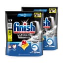 Finish Ultimate Infinity Shine Pastilles Lave-Vaisselle Citron, Imbattable contre les taches tenaces, 160 capsules - 2