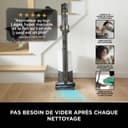 Shark PowerDetect Clean et Empty aspirateur sans fil, PowerFins, Reverse Clean, station 2L, Anti-Hair Wrap Plus, 70 min, léger, poils d’animaux et multi-surfaces, Gris IP3225EUT - 5