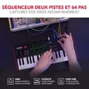 Akai Professional MPK Mini Plus - Clavier MIDI USB à 37 Touches avec Huit Pads MPC, Molettes, Logiciel de Production et Native Instruments Sound Package - 4