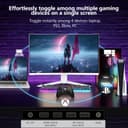 Z-Edge 27 Inch 300Hz Curved Gaming Monitor 1ms MPRT Full HD 1080P, 300cd/m² Brightness, 16:9 VA Panel, FreeSync, HDR10, DisplayPort (300Hz) & HDMI (240Hz), VESA Mountable, White - 8