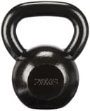 Amazon Basics Kettlebell en fonte 20 kg, noir - 5