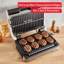 Tefal OptiGrill 4-in-1 XL Contact Grill with Baking Bowl, Foldable, Table Grill, 12 Programs, Cooking Step Display, Electric Grill, Oven, GC784D10 - 6