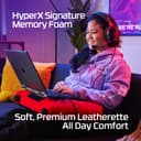 HyperX Cloud III – Wired Gaming Headset, PC, PS5, Xbox Series X|S, Angled 53mm Drivers, DTS, Memory Foam, Durable Frame, Ultra-Clear 10mm Mic, USB-C, USB-A, 3.5mm – Black/Red - 2