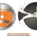 Evolution Power Tools Rage 4 Chop Saw 0˚-45˚ Mitre Angles Multi-Purpose Multi-Material Cutting Cuts Wood, Plastic, Metal & More, 3 Year Warranty Included & TCT Blade Included 185 mm (230 V) - 8