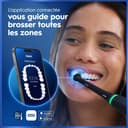 Oral-B iO Series 5 Plus Edition Electric Toothbrush, 2 hand tools and 2 brush heads. 5 brushing modes for dental care, magnet technology, LED display & travel case, black/white - 9