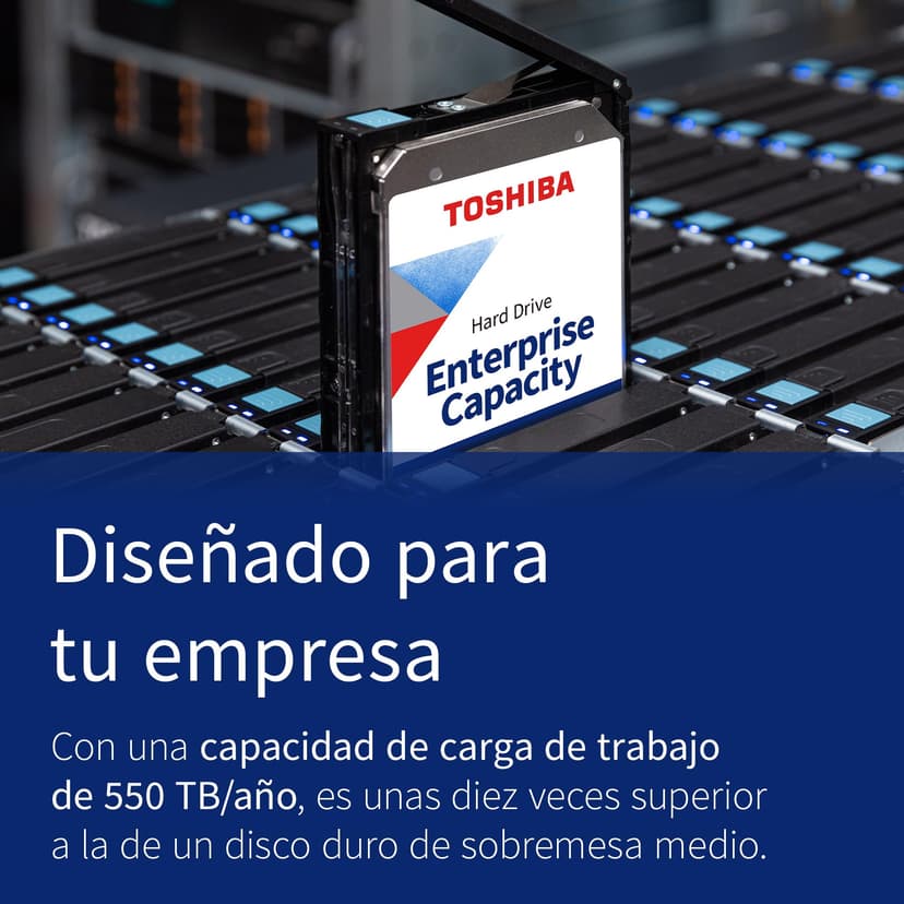 Toshiba 18TB Enterprise Internal Hard Drive – MG Series 3.5" SATA HDD for Server, Storage, 24/7 Operation, Hyperscale, Cloud (MG09ACA18TE) - 4