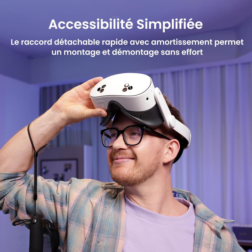 KIWI design K4 Head Strap Compatible with Meta Quest 3S/ Quest 3 VR Headset Accessories for Quest 3/3S Comfort Elite Strap NOT for Meta Quest 2 - 3