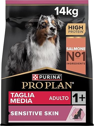 PRO PLAN Medium Sensitive Skin Adult 1+ Dry Dog Food Salm…