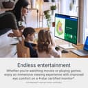 Dell 32 Plus Monitor - S3225QS, 4K UHD (3840x2160), 120Hz, VA, 4ms, AMD FreeSync Premium, 95% DCI-P3, HDR10, Height Adjust, Built-in Speakers, DisplayPort, 2 HDMI, 3 Year Warranty - 2