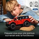 LEGO Technic Ford Bronco SUV Off Road Car Toy - Model Kit with Opening Doors, V6 Engine, Suspension & Steering - Collectible Gift for 9+ Year Old Boys - 42213 - 2