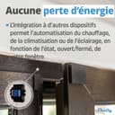 Shelly Blu Door/Window Black - Smart Bluetooth Montion Sensor Alarm, Home Security, Remote Control Detector, App Alerts, Alexa & Google Home, Gateway Required, Scene Activation, Lux Sensor - 6