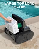 WYBOT C1 swimming pool robot with intelligent route planning, fully automatic cleaning of floors, water line, walls, up to 150 minutes, upgraded triple motor ideal for 150㎡ - 5