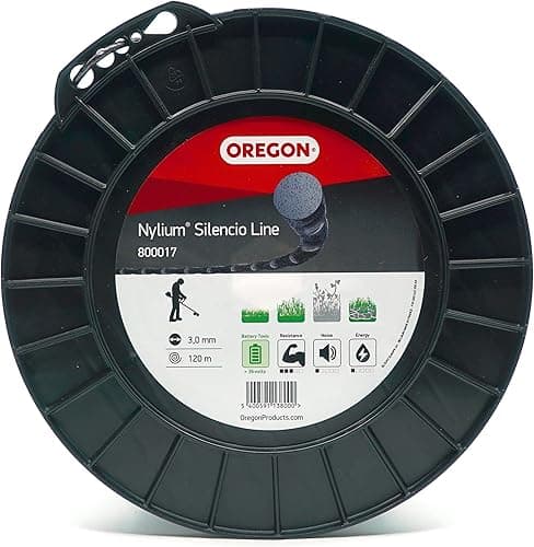 Oregon Round 3mm Strimmer Line with Aluminium Particles, …
