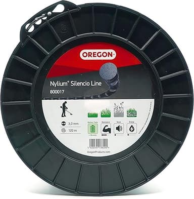 Oregon Round 3mm Strimmer Line with Aluminium Particles, …