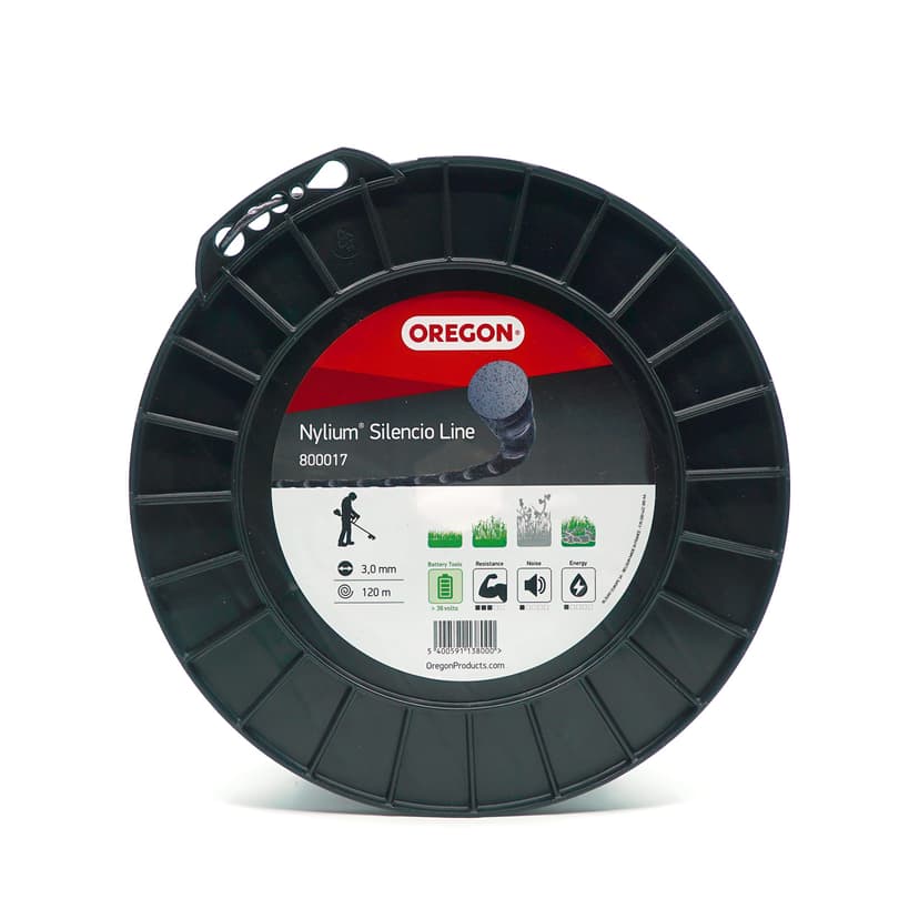 Oregon Round 3mm Strimmer Line with Aluminium Particles, … - 1