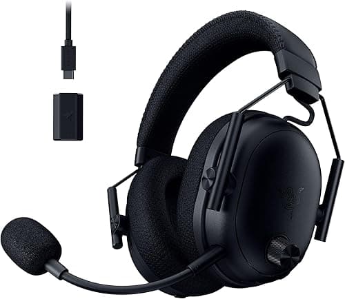 Razer BlackShark V3 Pro - Wireless ANC Esports Headset - Active Noise Cancellation - Drivers 50mm - Detachable HyperClear Mic - Wireless HyperSpeed 2,4 GHz & Bluetooth - FPS - PC/Mac | Black