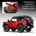 LEGO Technic Ford Bronco SUV Off Road Car Toy - Model Kit with Opening Doors, V6 Engine, Suspension & Steering - Collectible Gift for 9+ Year Old Boys - 42213 - 3