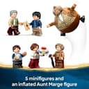 LEGO Harry Potter Privet Drive: Aunt Marge's Visit – Toy House with a Detailed Interior, 5 Minifigures & Inflated Aunt Marge Figure - Prisoner of Azkaban Gift for 8+ Year Old Girls & Boys - 76451 - 5