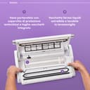 Magic Vac Axolute Professional Multifunction Vacuum Packaging Machine for Vacuum Bags, with Powerful Motor and Vacuum Packaging Kit, Patented System Made in Italy, White - 5