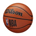 Wilson Ballon de Basket, NBA DRV PRO, Pour Terrains extérieurs, caoutchouc gommeux, Taille : 7, Marron - 2