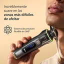 Philips Rasoir i9000 Prestige Ultra, Rasoir électrique sec et humide, technologie Skin IQ Pro, système Triple Lift & Cut, lames de précision NanoTech rotatives à 360°, 5 modes de rasage, XP9402/11 - 4